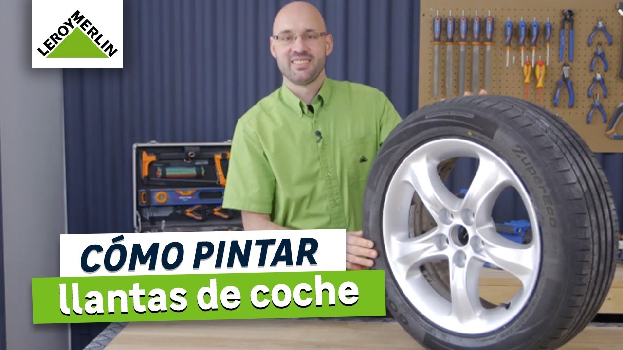 Cómo pintar llantas de coche con spray