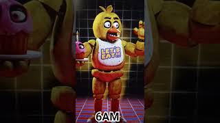 FNAF 6 AM vs 12 AM #fnaf