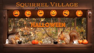 Halloween in Squirrel Village ( Perfect Cat & Dog TV )