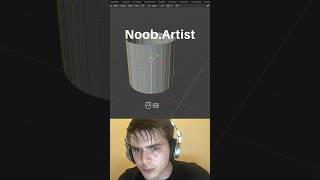 Noob vs Pro artist: deselecting edges #blendertutorial #blender #blendercommunity #blender3d #b3d