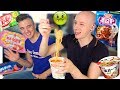 Brits Try Gross Chinese Food & Snacks (ft. Calum McSwiggan) | Roly