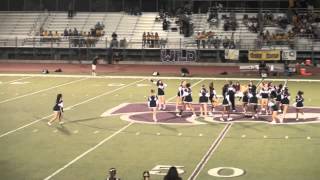 Varsity Cheer at PVHS Football Game vs Temecula Valley