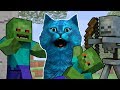 ПЕРВОЕ ВЫЖИВАНИЕ в МАЙНКРАФТ | ЗОМБИ СКЕЛЕТЫ Minecraft летсплей КОТЁНОК ЛАЙК