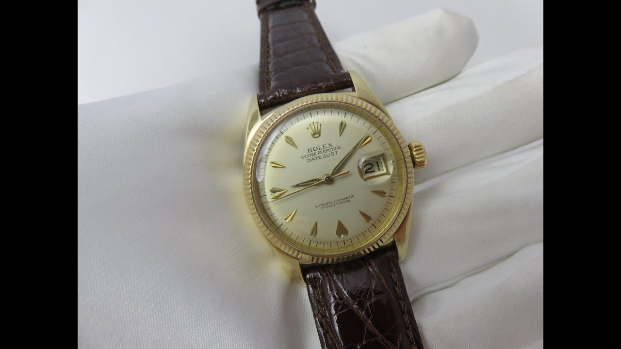 Rolex Datejust 36mm 1956 ref:6605