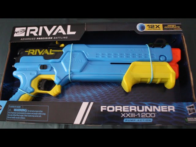 Nerf Rival Forerunner XXIII-1200 Unboxing and Review with