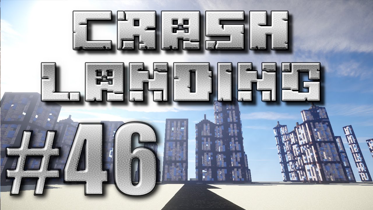 Minecraft HQM FTB Crash Landing #46 - Универсальный гриндер (Auto-Spawner + Grinder).