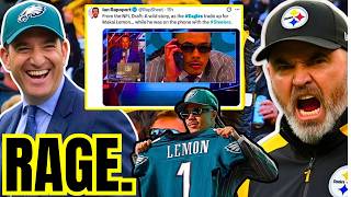 Celebrity Steelers Fans RAGE after Eagles STEAL Makai Lemon! Howie Roseman TRADES w RIVAL Cowboys! Net Worth