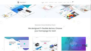 Vincent Eight Responsive Multipurpose WordPress Theme