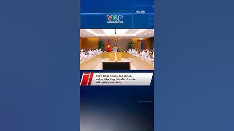 Triển khai nhanh các dự án nhằm đáp ứng tiến độ tổ chức Hội nghị APEC 2027