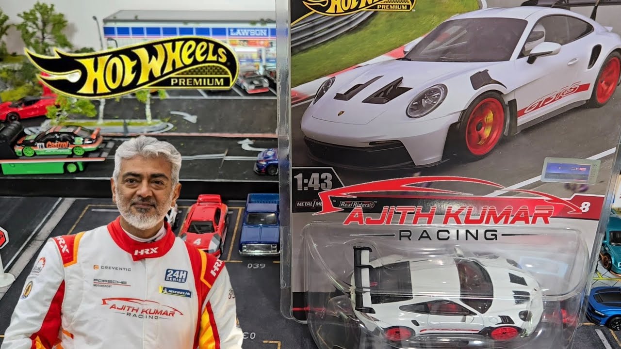 Unboxing Porsche 911 GT3 RS | Ajith Kumar Racing Car | #cars #porsche # ...