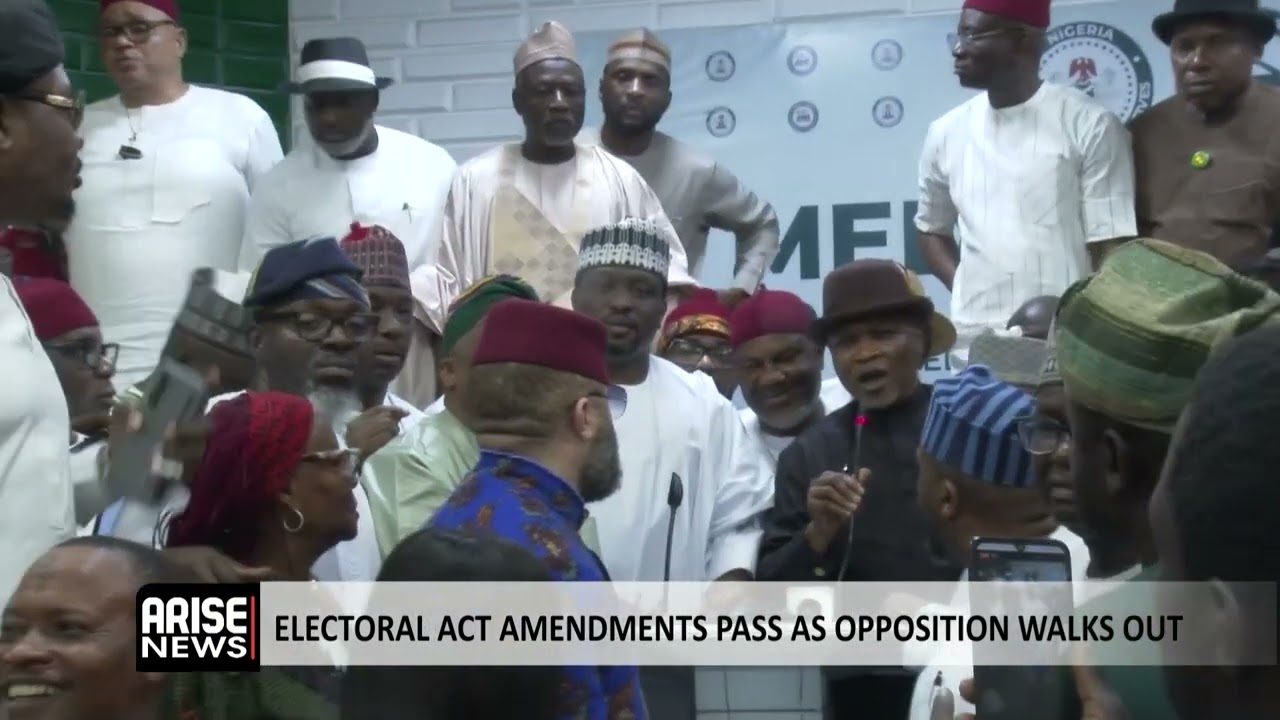 REPS PASSES CONTROVERSIAL ELECTORAL BILL AMID CHAOS AND WALKOUTS