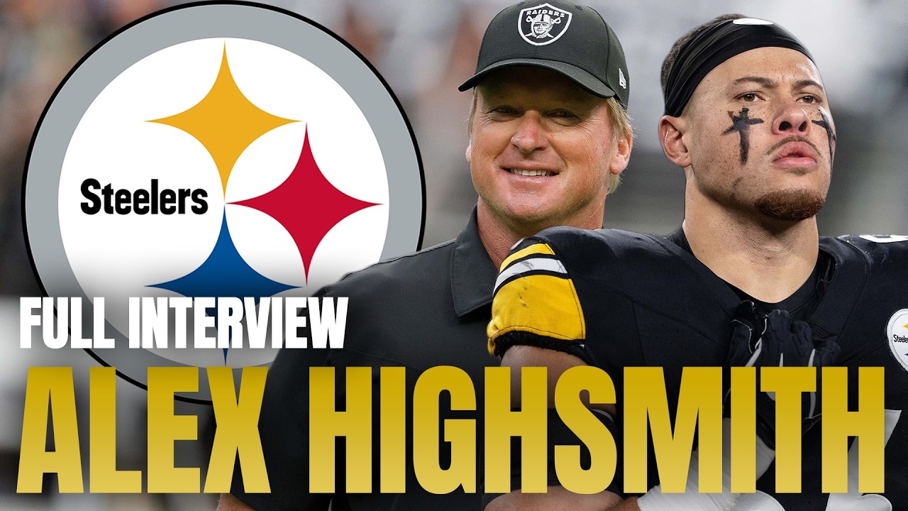 Steelers LB Alex Highsmith FULL INTERVIEW | Gruden Goes Long