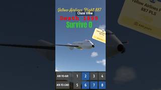 Yellow Airlines Flight 887 Seat Map #simpleplanes