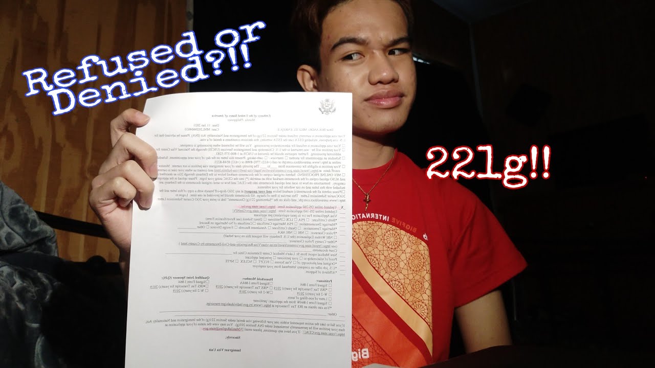 221g US EMBASSY VISA REFUSAL EXPERIENCE PHILIPPINES 2021  (administrative processing) + TIPS!!