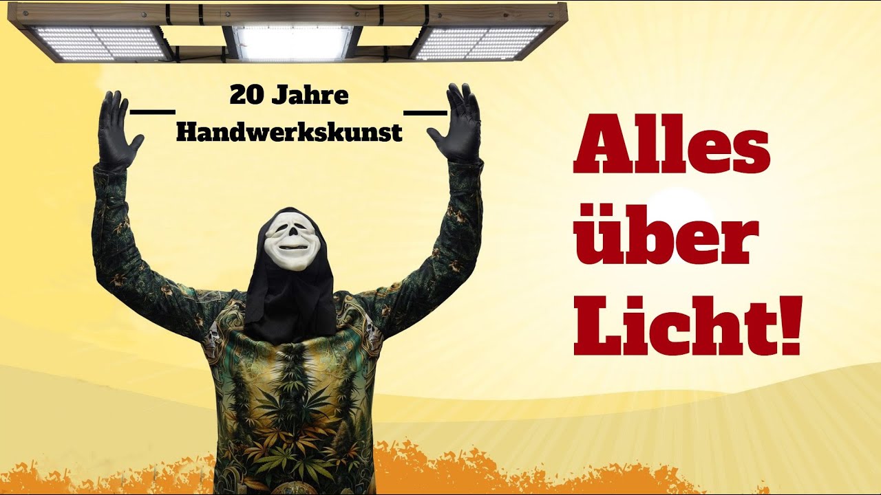 Titelbild zum Thema Grow Licht und Beleuchtung