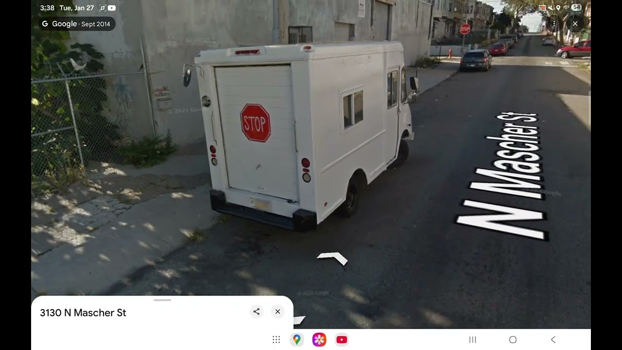 Abandoned Pizza Truck And Abandoned Old White Ice Cream Truck On Google Map!