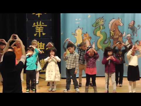 5/15/16 大幼班表演捕魚歌、唐詩律動、我真的很不錯、幸福的臉