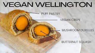 Vegan Wellington Recipe made with Butternut Squash