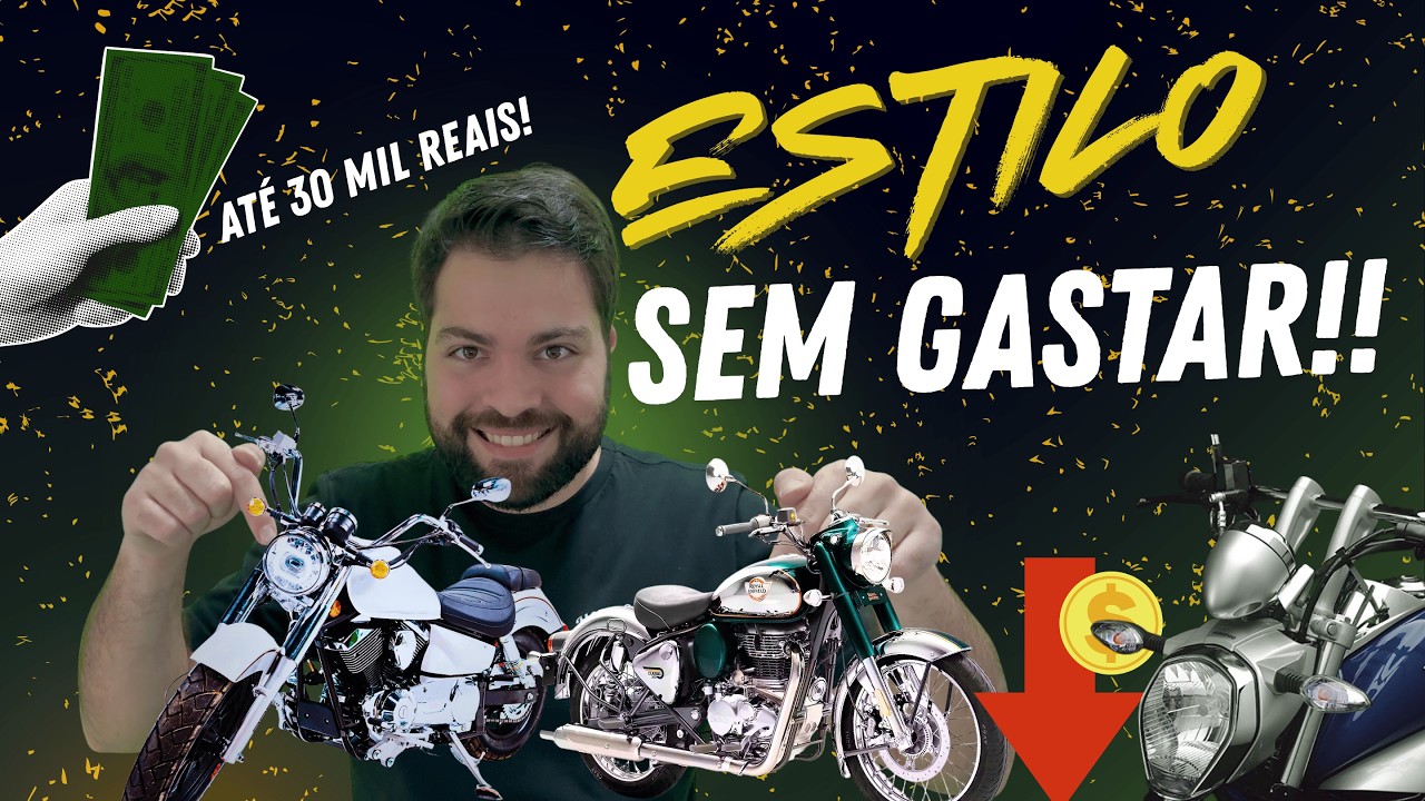 Motos 0km Estilosas que Cabem no Bolso