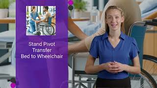 Stand Pivot Transfer from Bed to Wheelchair ALS Caregiver Resources