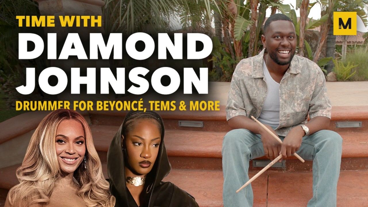 Diamond Johnson: The Drummer Behind Beyoncé, Tems and The Kid LAROI