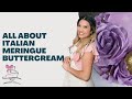 All about italian meringue buttercream  this is my ultimate stable go to  buttercream series pt 7