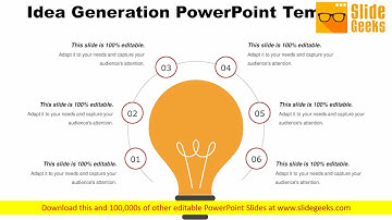Idea Generation Free Powerpoint Template