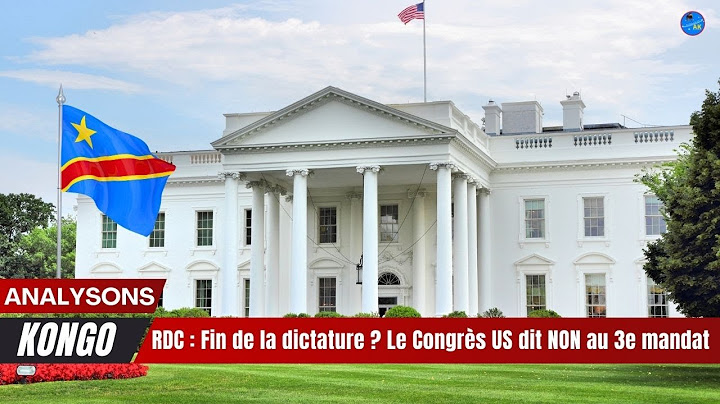 🔥 RDC : Fin de la dictature ? Le Congrès US dit NON au 3e mandat ! | 11/07/2025 🚨🛑