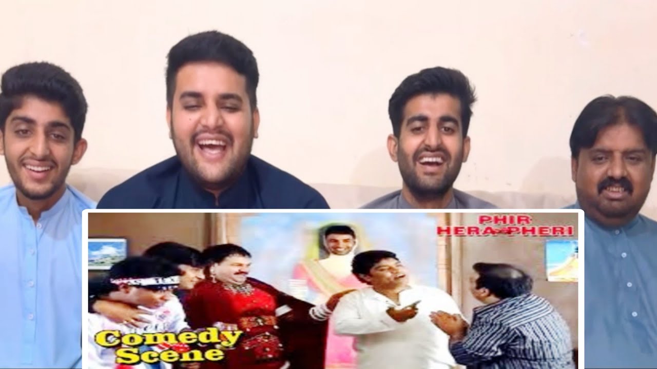 Reaction On Phir Hera Pheri Best Comedy Scene, PART 5