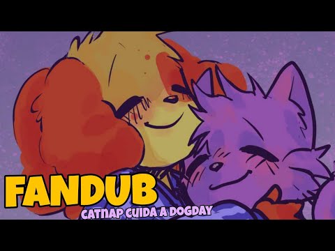 Catnap take care of Dogday💜🧡 Comic: Poppy Playtime Chapter 3 [Fandub Spanish Latin] #dogday #catnap