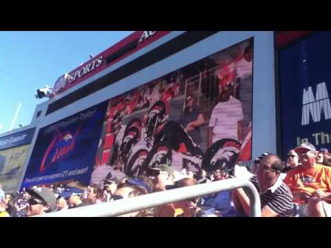 Broncos scrimmage game