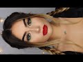 LAZY Christmas Makeup Tutorial I Aylin Melisa