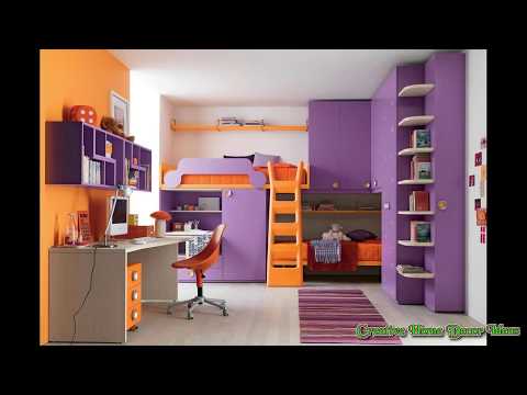 orange-and-purple-bedroom