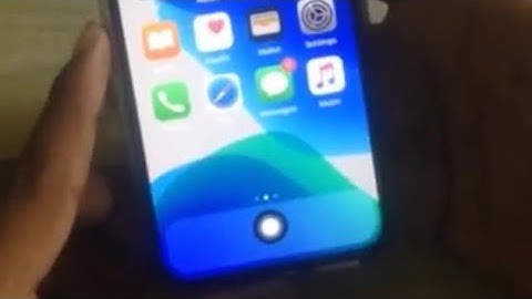Virtual Home button on iPhone X or above | iOS 12+ | Assistive touch