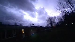 March 14th 2024 Ohio tornados aftermath/sky, no damage