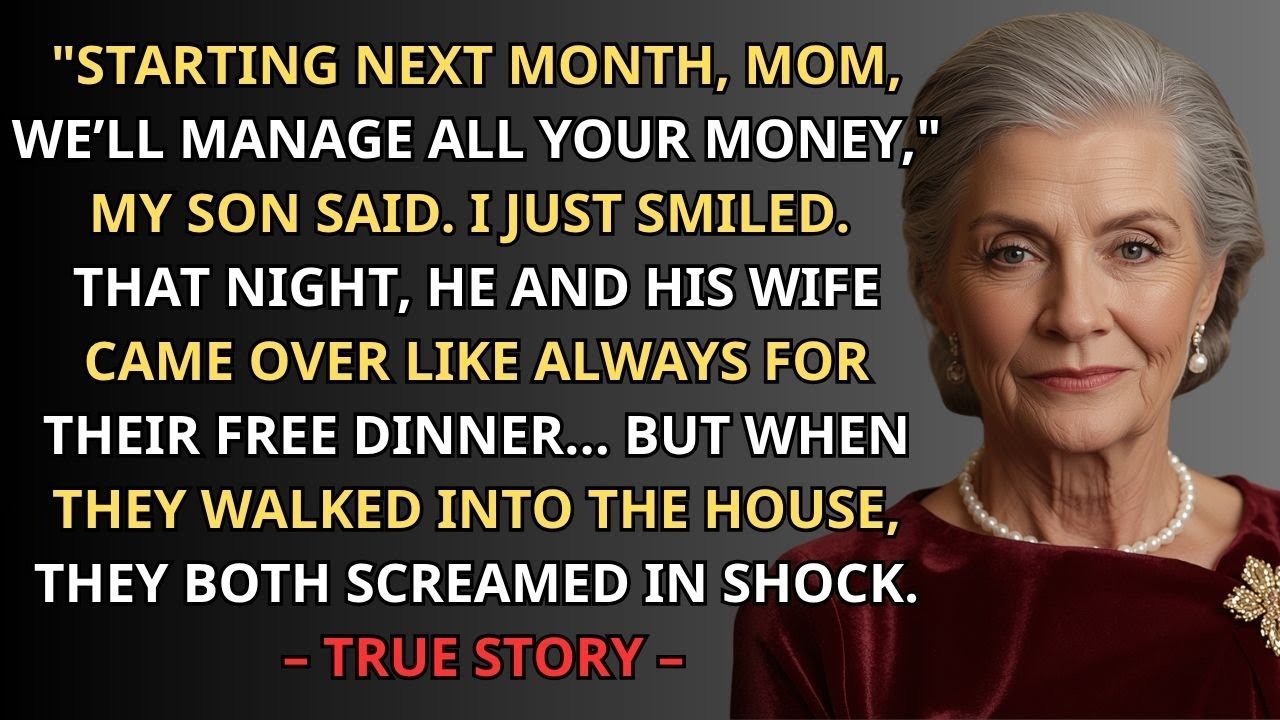 TRUE STORY 💔 My Son Tried To Control My Money —But He Had No Idea What I Quietly Prepared For Him