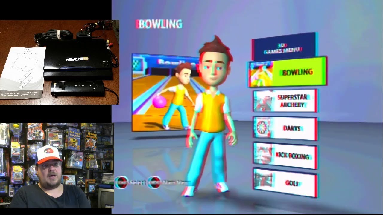 interactive game console