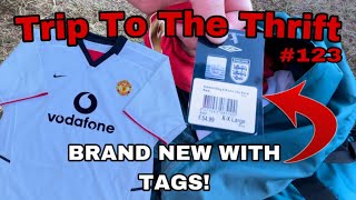 VINTAGE FOOTBALL SHIRTS WITH THE TAGS - Trip To The Thrift #123