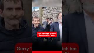 Gerry "The Monk" Hutch leaves court after being acquitted of the murder of David Byrne