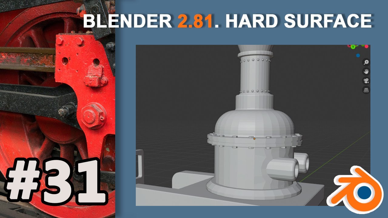 31. Blender Hard Surface Modeling. Заклепки - YouTube