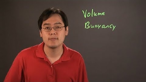 Determining the Volume & Buoyancy of an Object : Mathematics Education