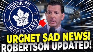 NOW! NOW! NICK ROBERTSON DEPARTURE? NHL CONFIRMED! TORONTO MAPLE LEAFS NEWS!