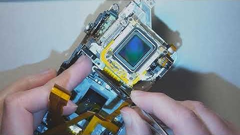 Olympus PEN E-P1 disassembly and workaround for broken IBIS gears