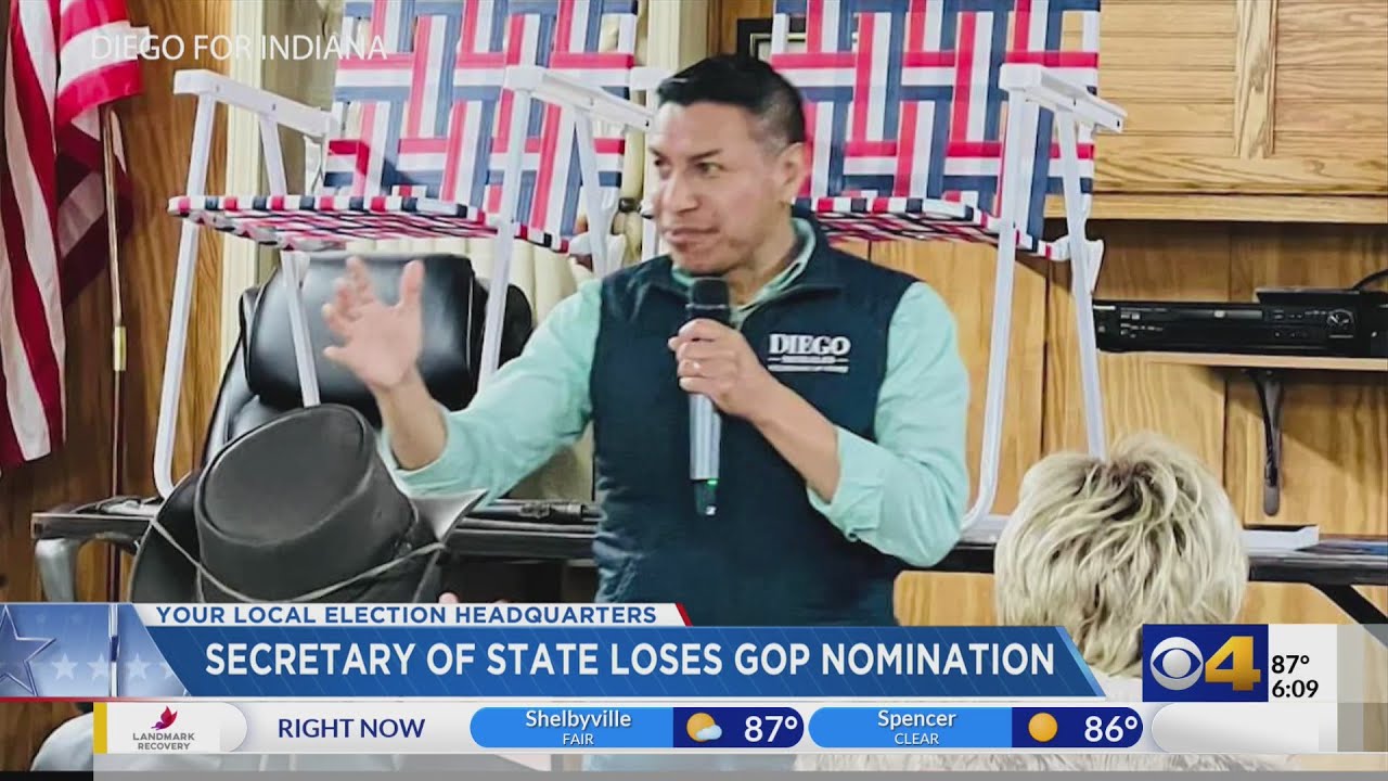 GOP nominates Morales over incumbent Sullivan for Indiana Secretary of State