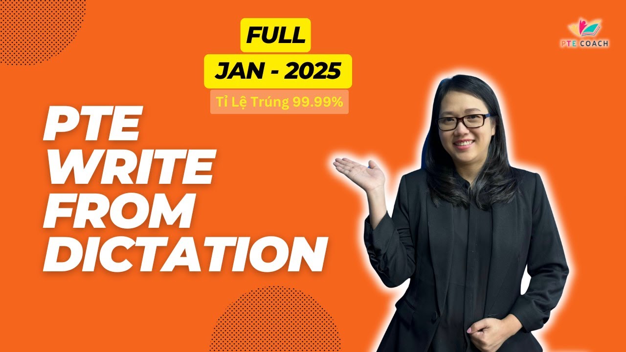 PTE Listening: Write From Dictation - Jan 2025 Best Tips & Tricks