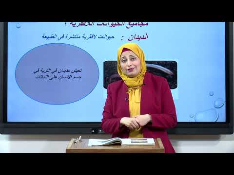 العلوم - الخامس الابتدائي - الوحدة الاولى , الحيوانات اللافقرية , الجزء الثاني