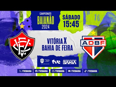 VITÓRIA 1 X 0 BAHIA DE FEIRA | PARTIDA COMPLETA | #BaianãoNaTVE | 20/01/2024