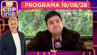 CUESTIÓN DE PESO - PROGRAM 08/26/19