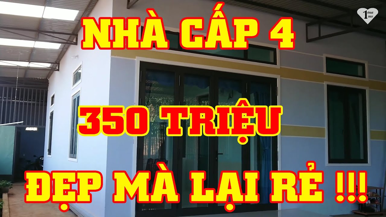 MẪU NHÀ CẤP 4 ĐẸP GIÁ SIÊU RẺ 🏠🏡 CỰC RỘNG RÃI KHANG TRANG