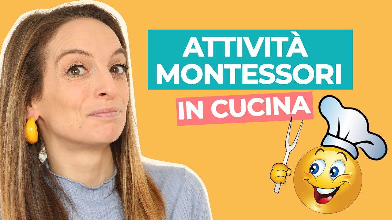 Metodo Montessori a casa: attività in CUCINA 🥣per bambini di 2-3 anni